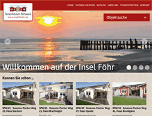 Tablet Screenshot of insel-foehr.de